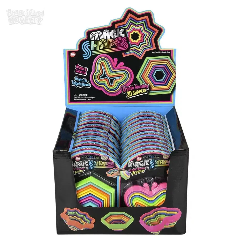 3.66" Magic Shapes Puzzle Game Assorted Styles