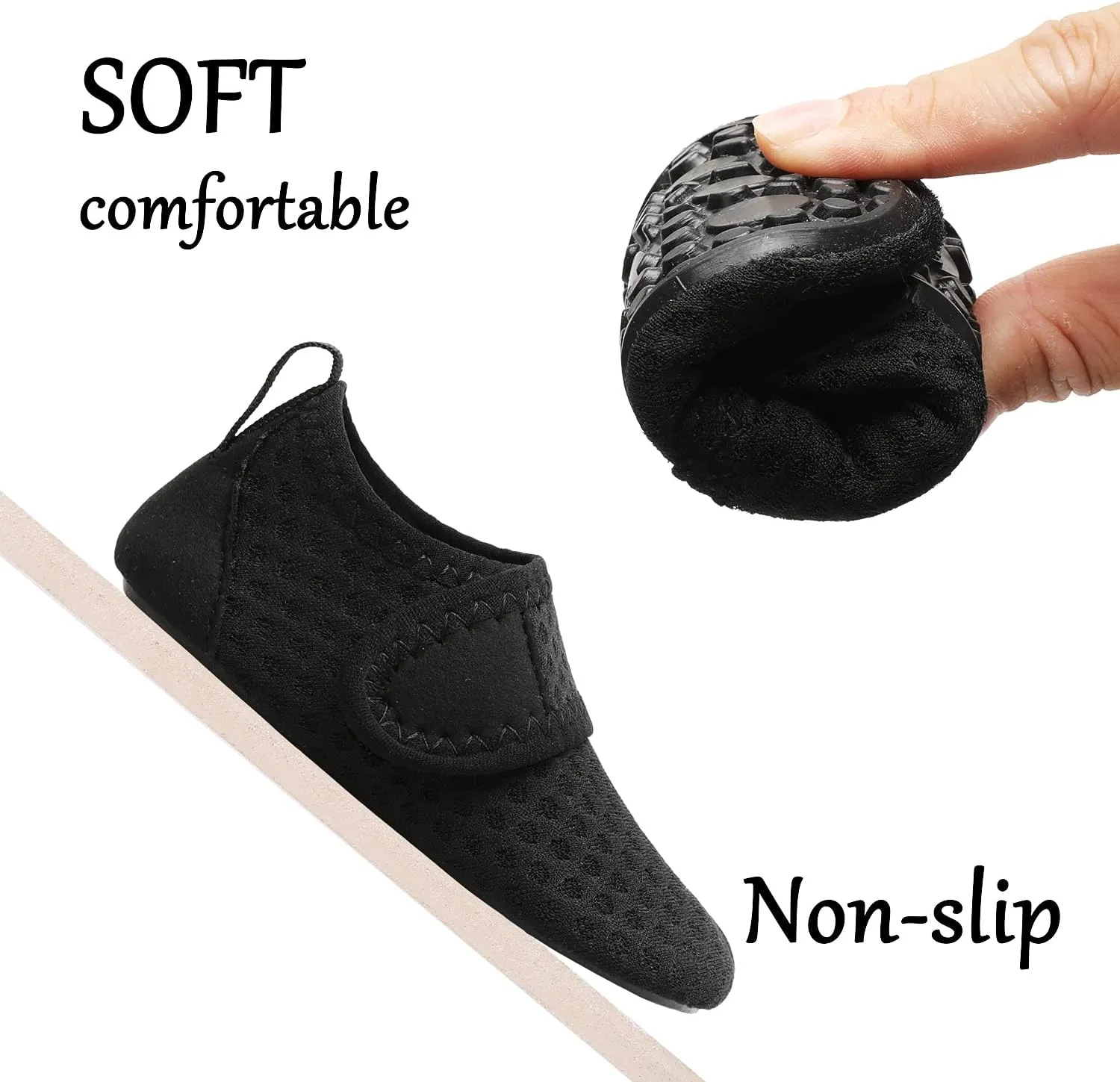 BARERUN Baby Girls Boys Water Shoes Swim Barefoot Water Sport Aqua Socks for Beach Pool Swim Sand