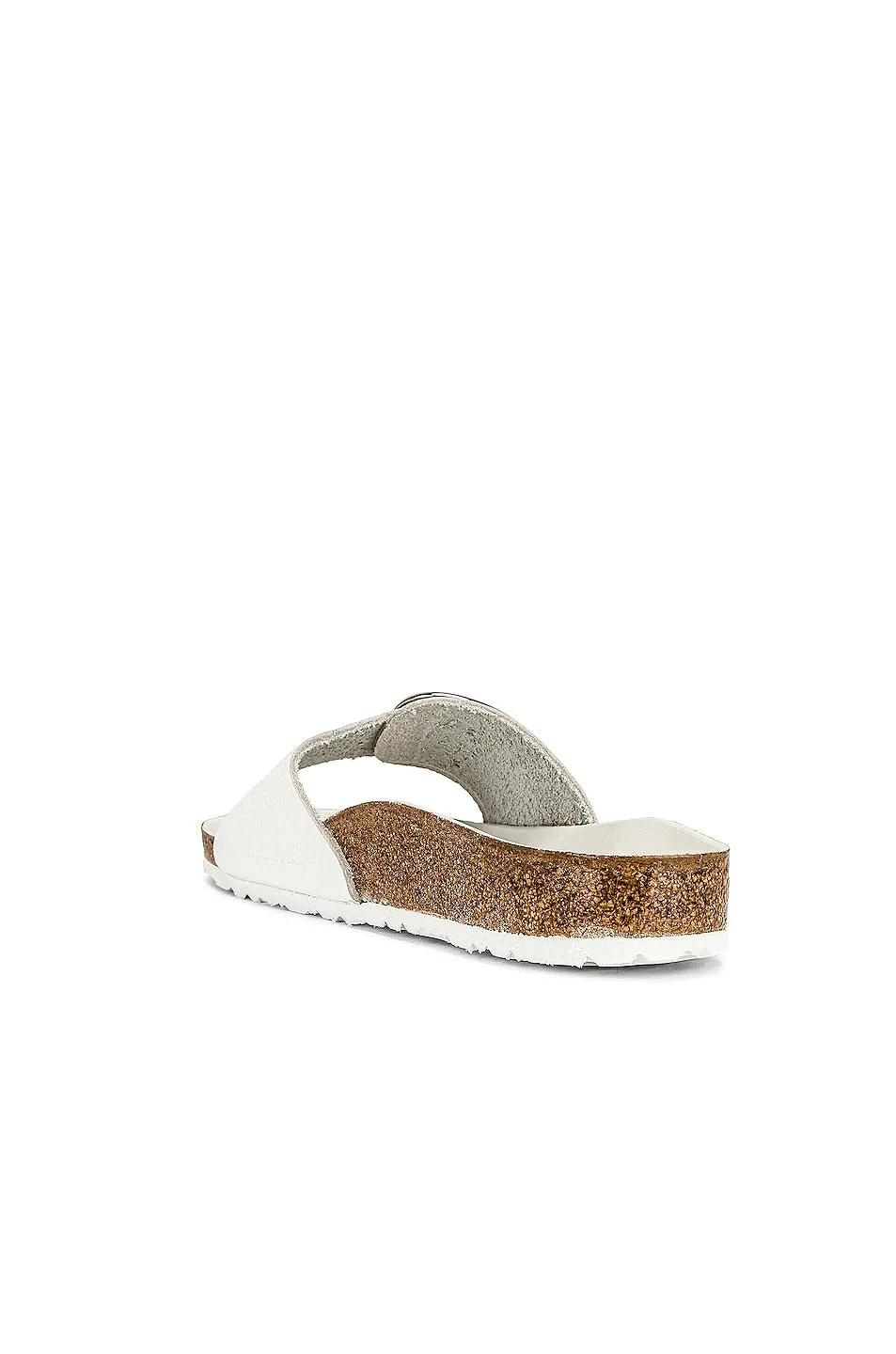 Birkenstock Madrid Big Buckle Sandals, white