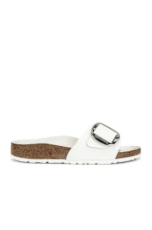 Birkenstock Madrid Big Buckle Sandals, white