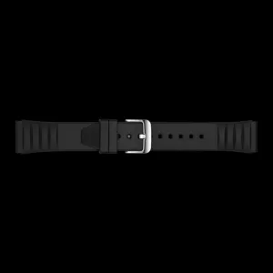 Black Fluoro Rubber Strap Suitable for Windows Series