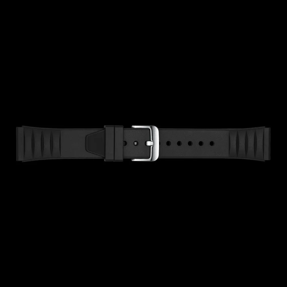 Black Fluoro Rubber Strap Suitable for Windows Series
