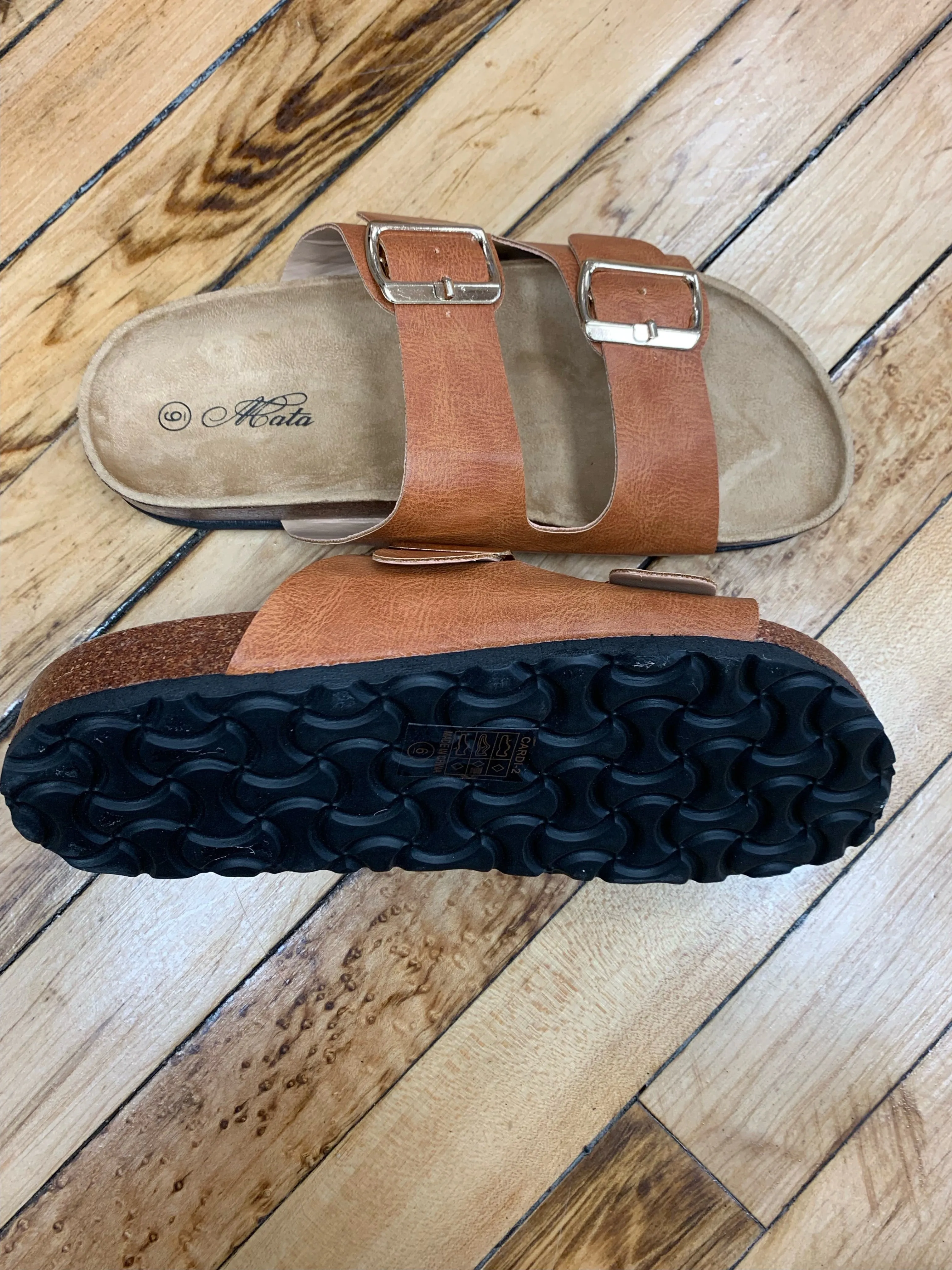 Cardi Sandal - Tan