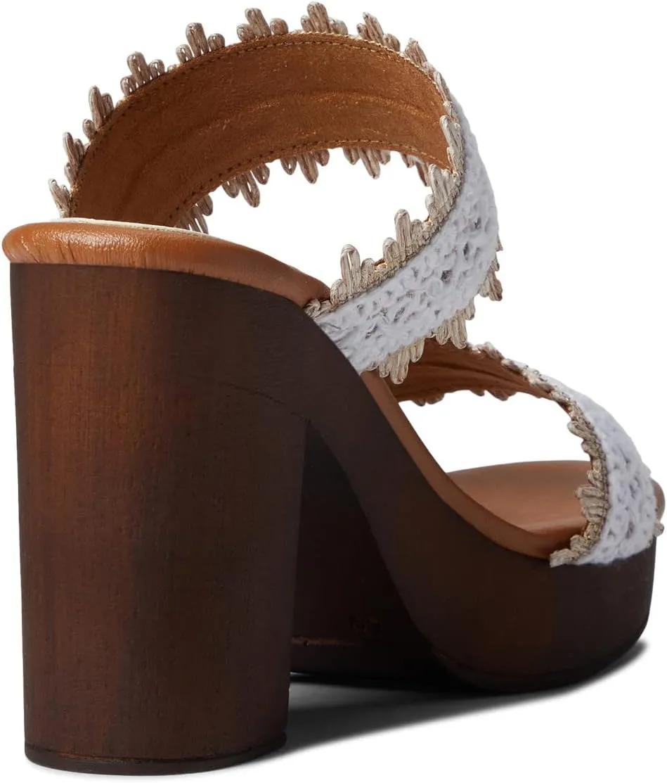 Chrissy Californians sandals, white