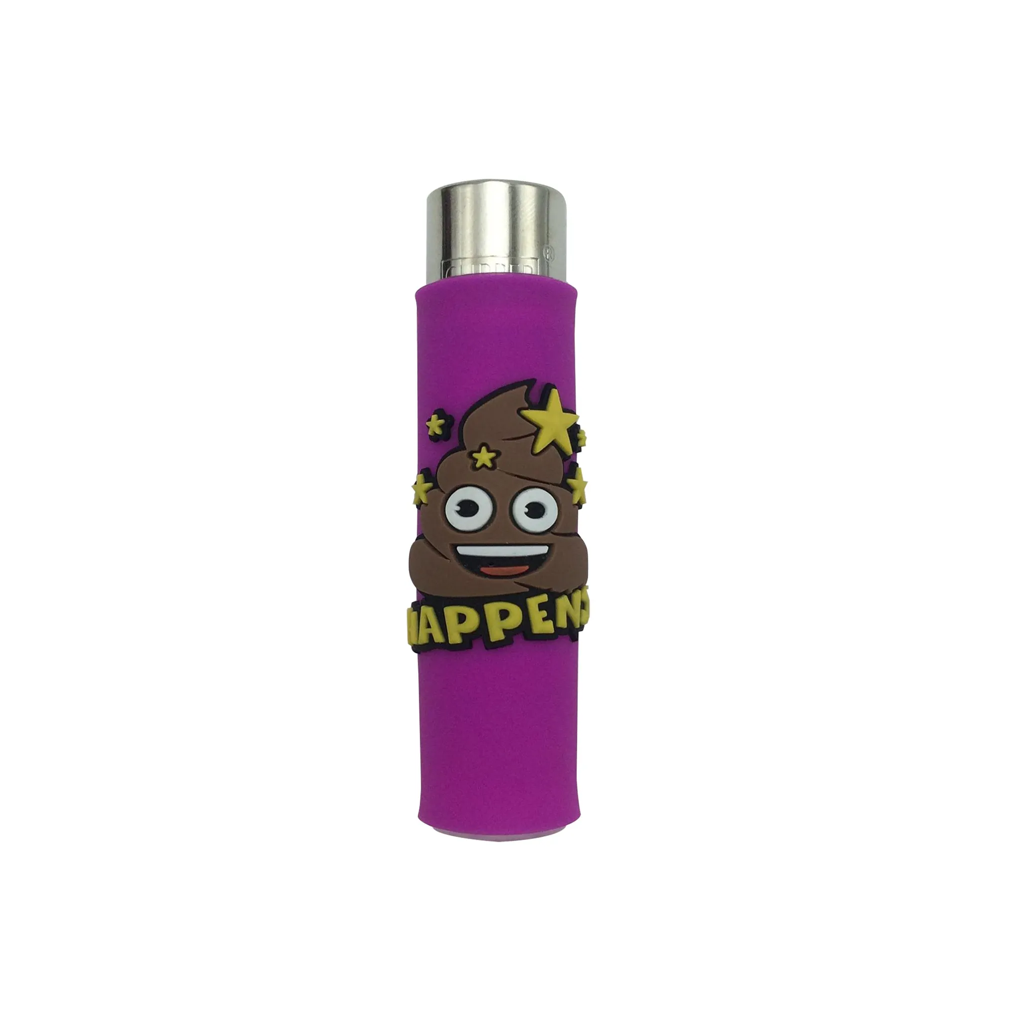 Clipper Lighter - Rubber Emoji