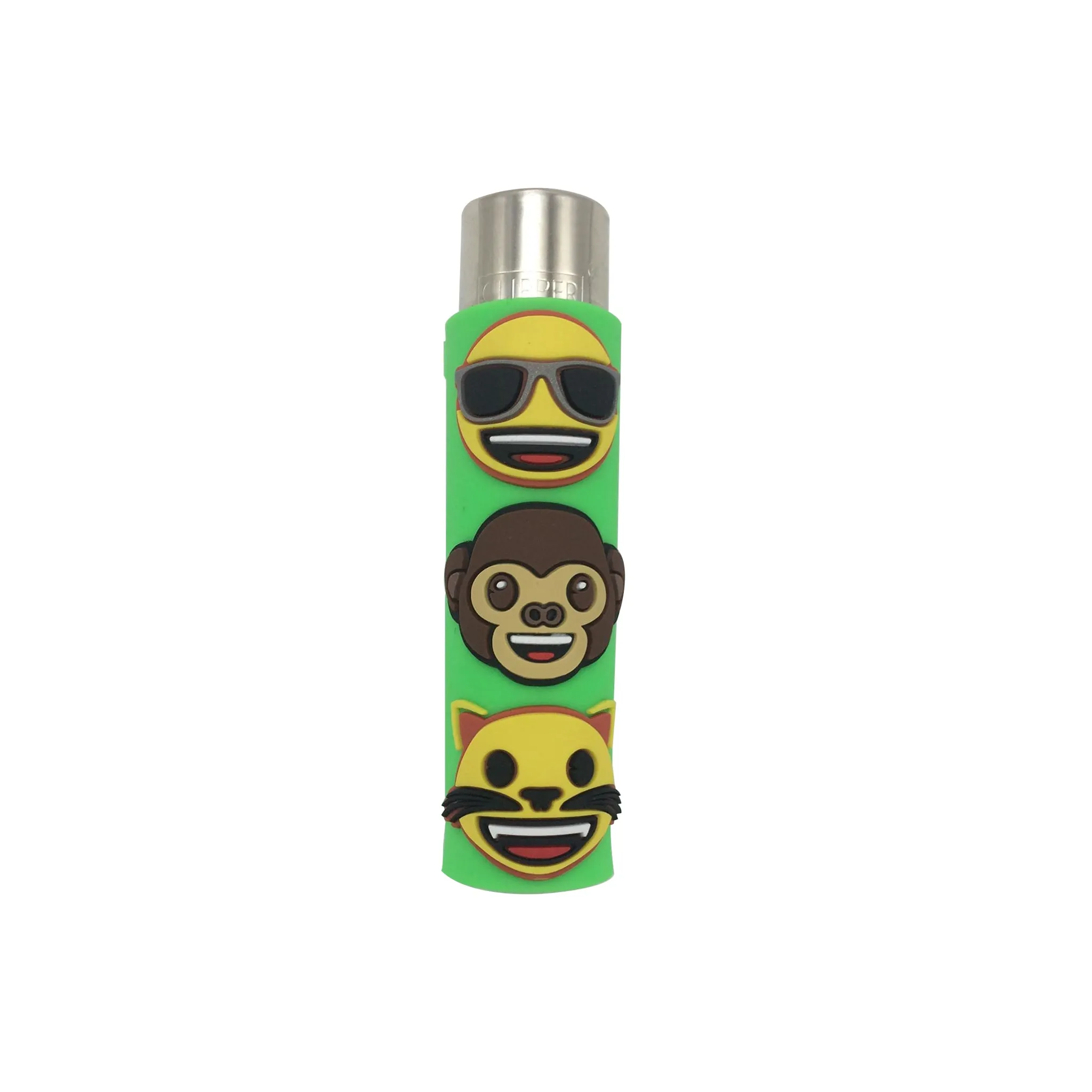 Clipper Lighter - Rubber Emoji