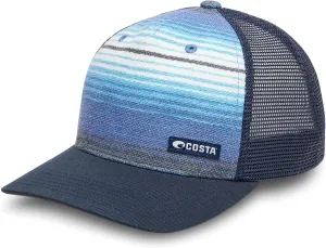 Costa Del Mar Mens Baja Blue Trucker, Baja Blue, One Size