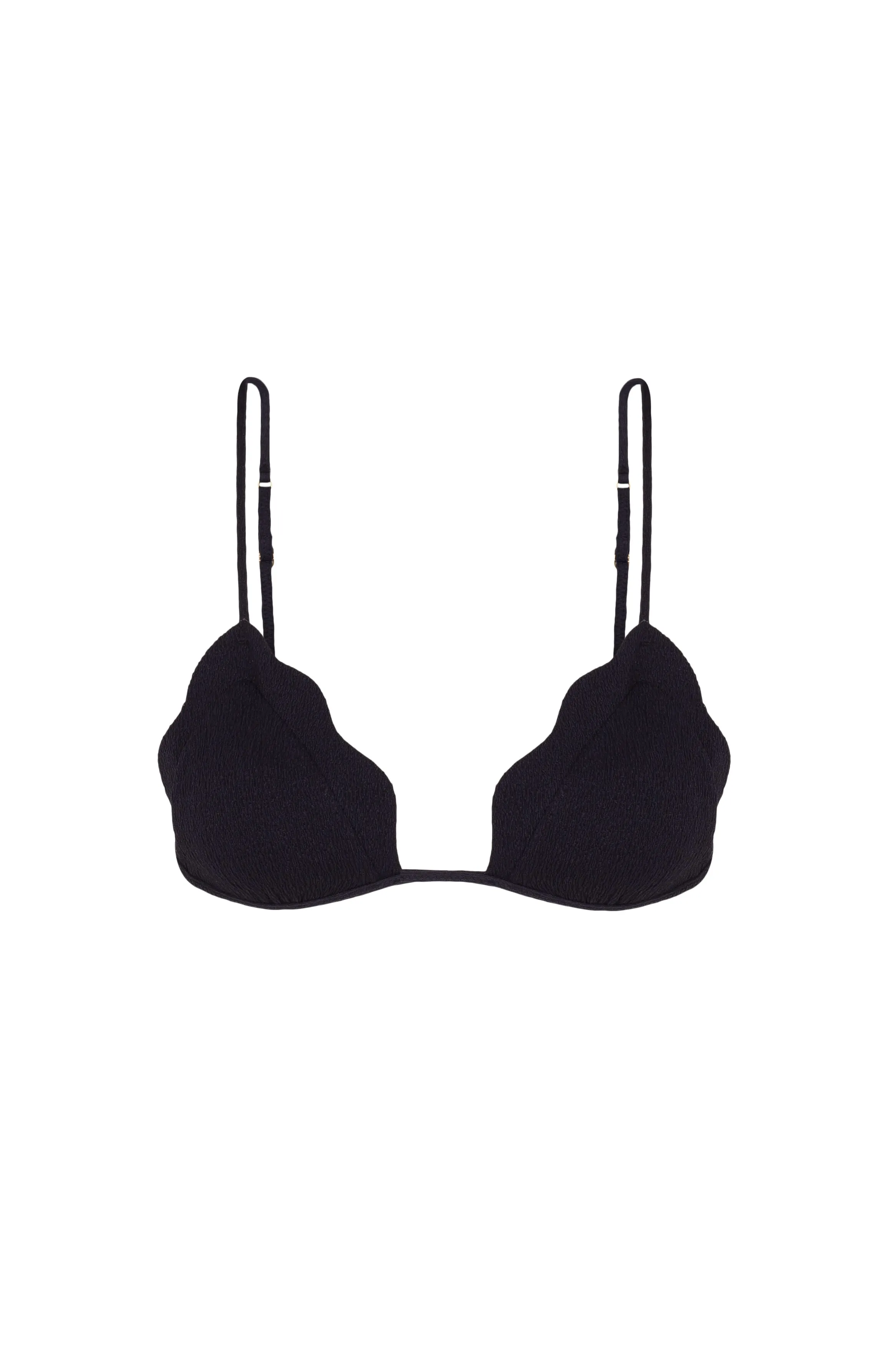 Firenze Lou Parallel Tri Top - Black