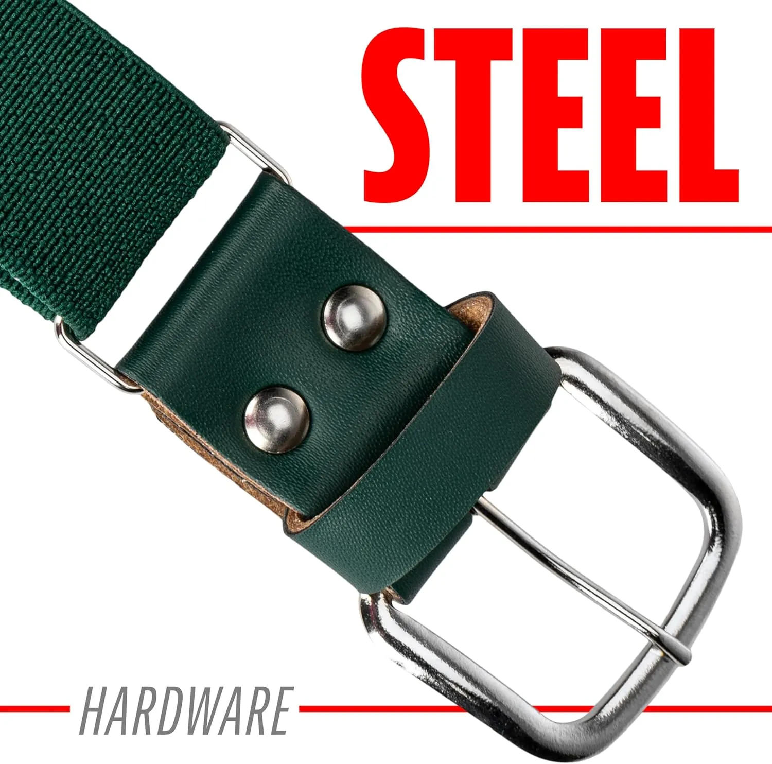 Franklin Sports Baseball Belt - Teeball, Baseball   Softball Belt - Boys   Girls   Adult - Adjustable for Pants - 22" to 48"
