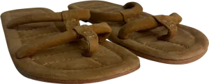 Free People Brown Strappy Sandles  EU 41 UK 8