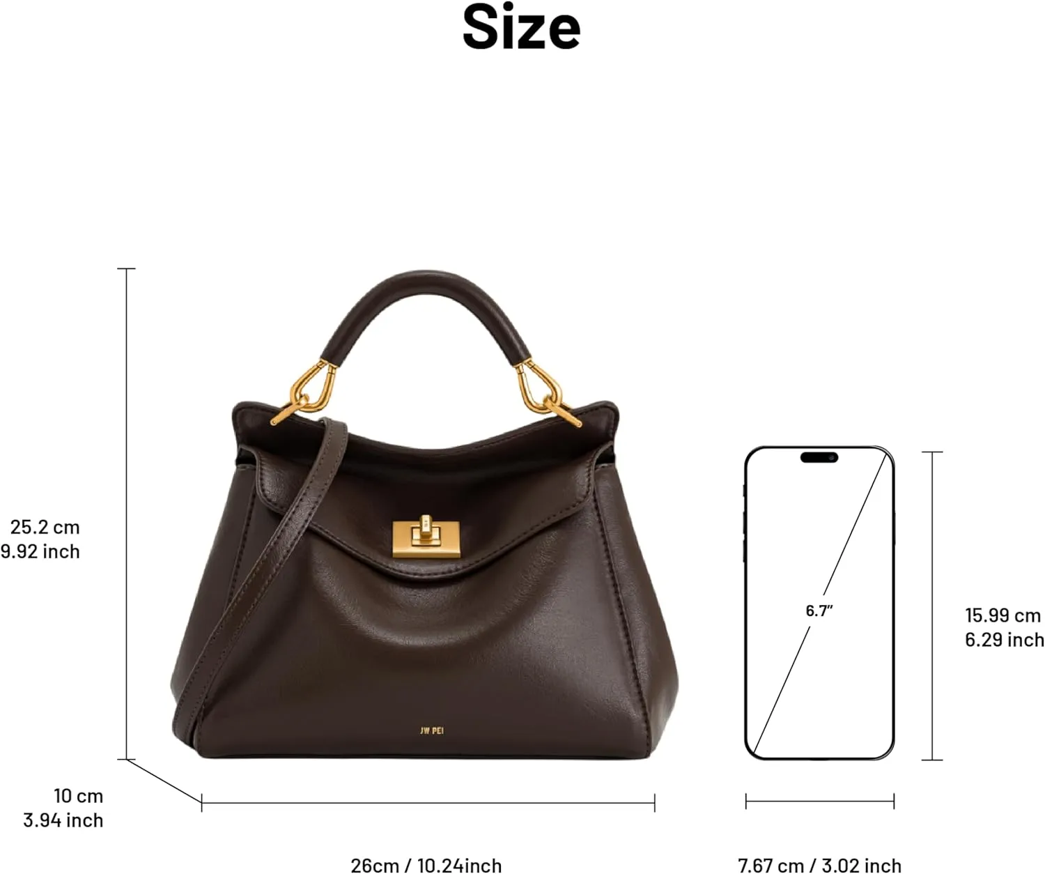 JW PEI Women's Lucia Classic Top Handbag