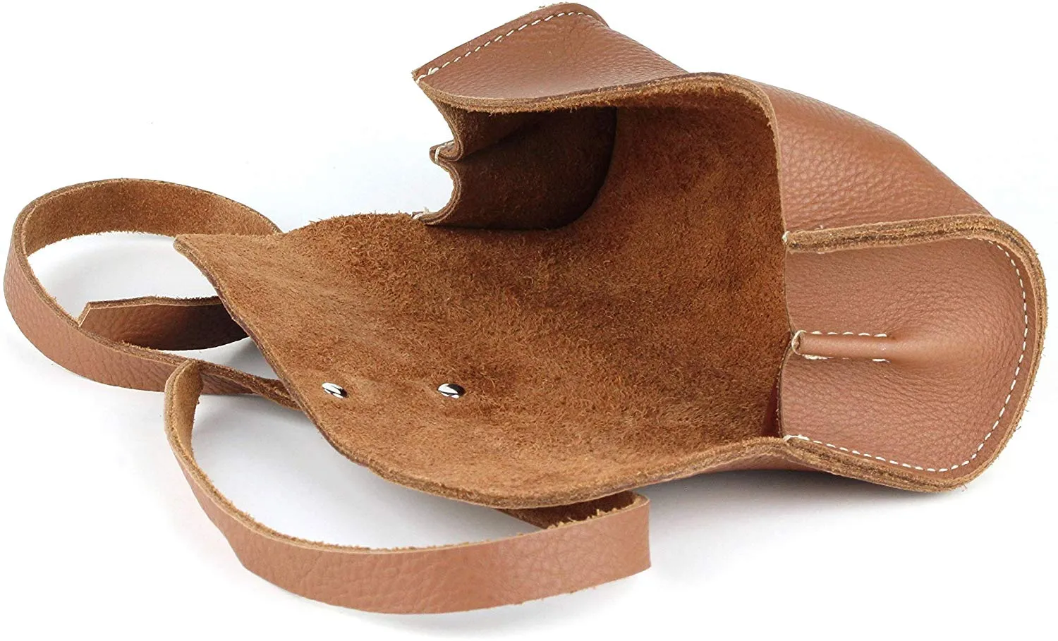 Mr. Brog Elegant Full Grain Leather Tobacco Pipe Pouch Rollup - (Small)