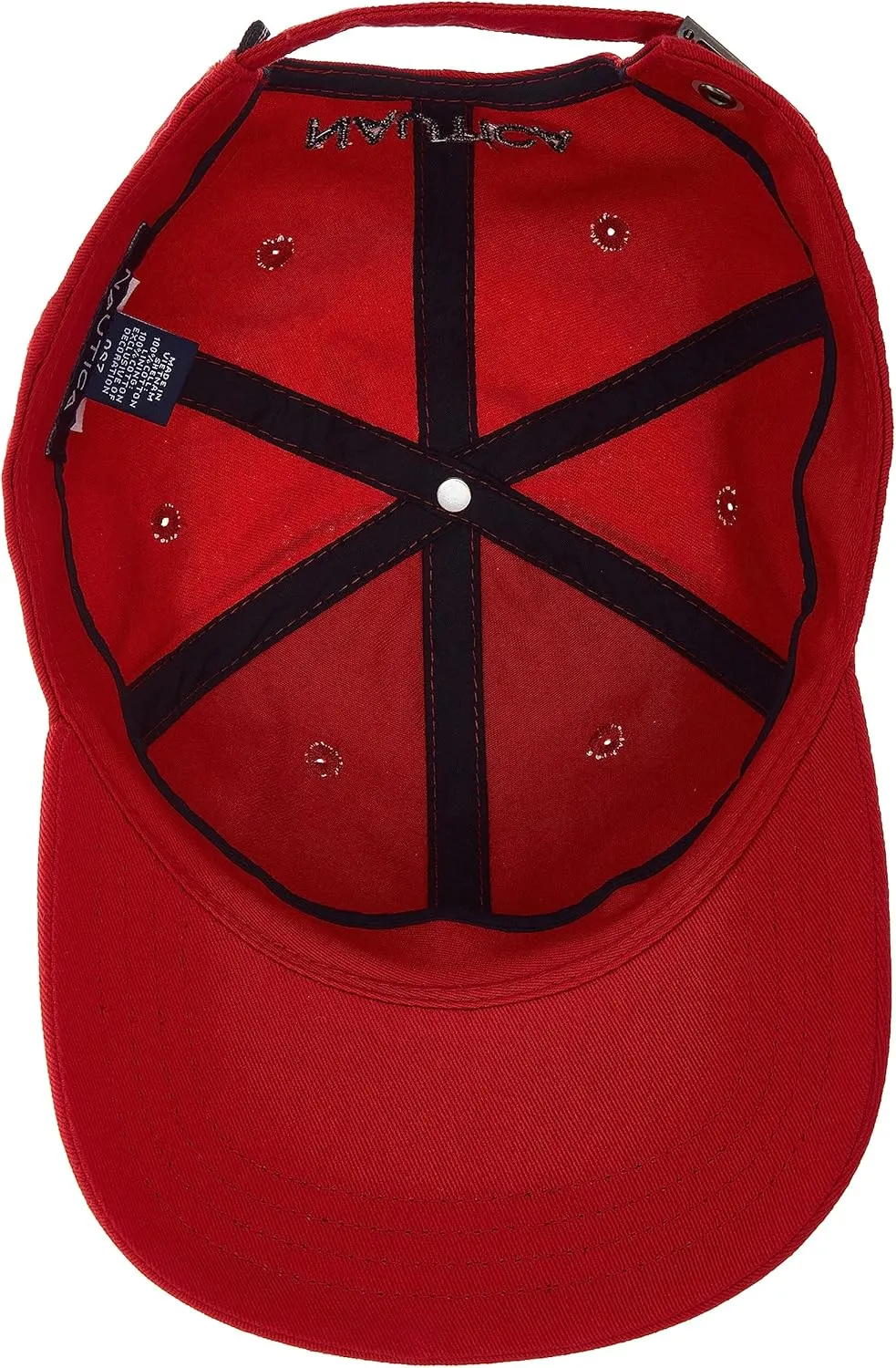 Nautica Men's Classic Logo Adjustable Baseball Cap Hat