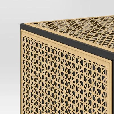 Nesting Accent Table Black/Natural (KD) - Threshold