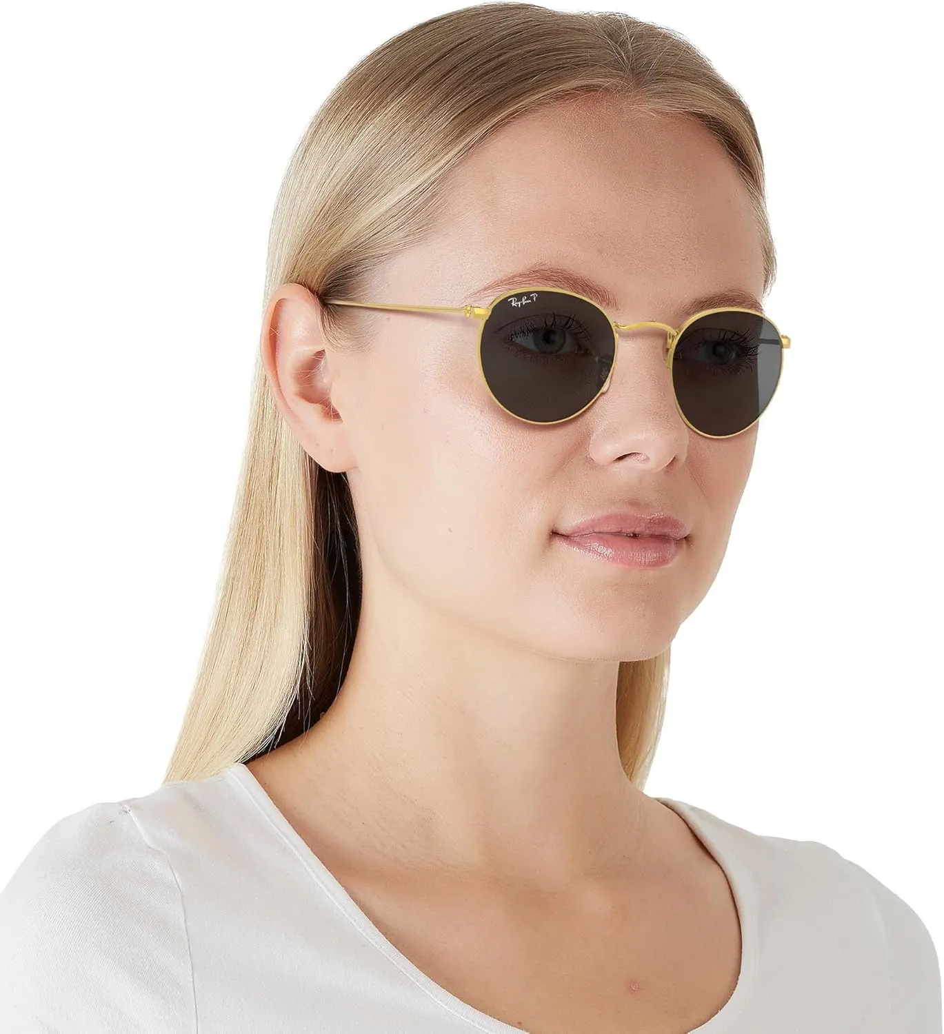 Ray-Ban Rb3447 Round Metal Sunglasses