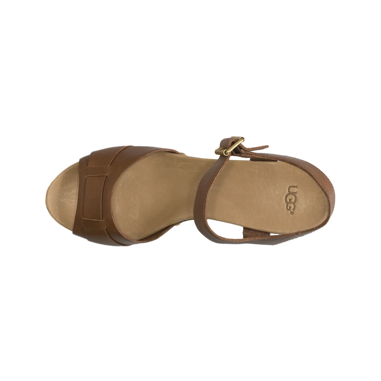 UGG Janie Rust Bown Sandals