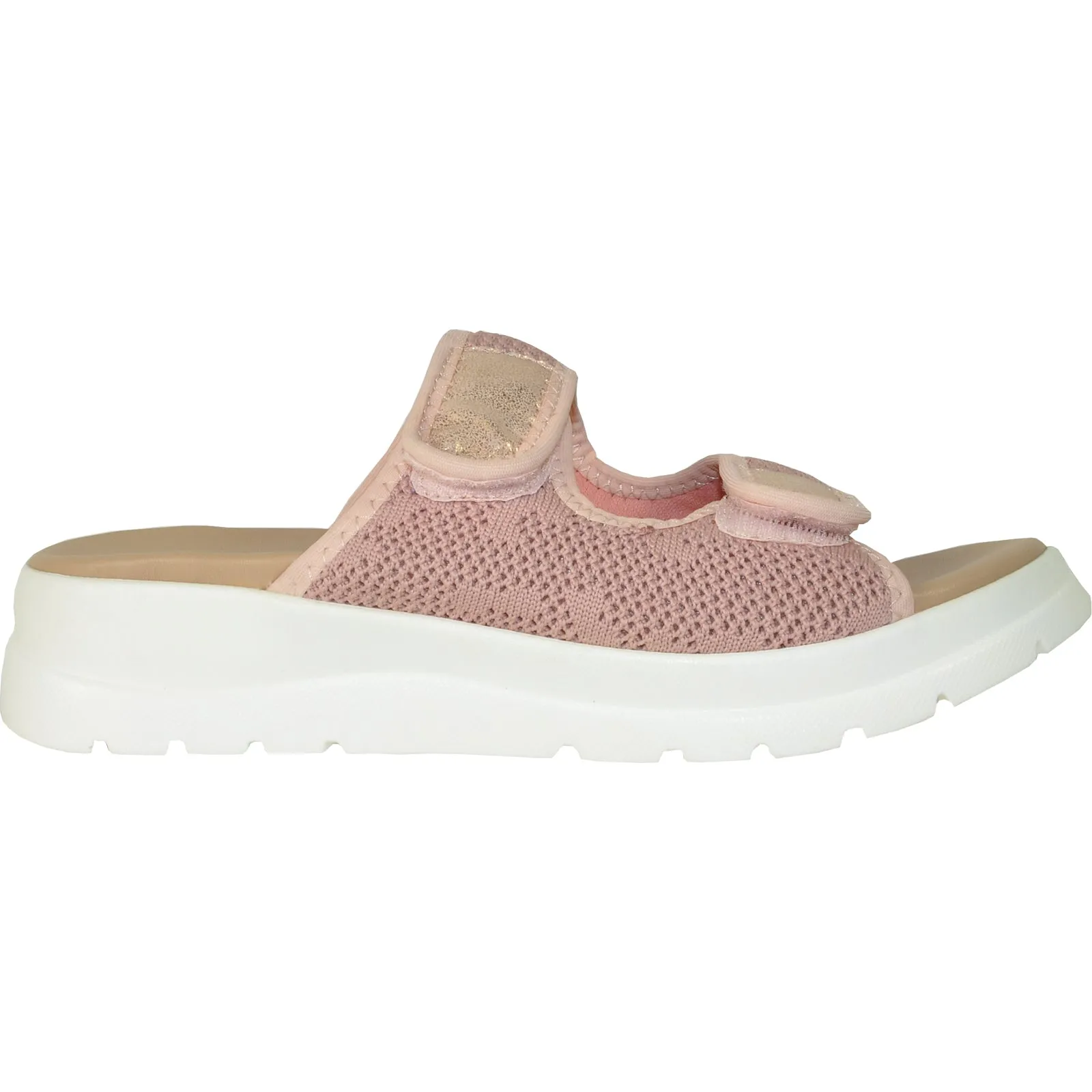 VANGELO Women Sandal LANA Comfort Wedge Sandal Pink